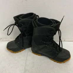 Used Lamar Mens Snowboard Boots Black Senior 12