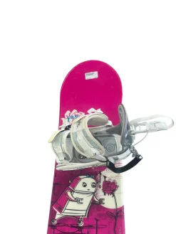 Used Lamar PIXIE 133 Girls Board/Binding Pink 133 cm