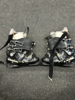 Used Lange EXCLUSIVE 60 Girls DH Ski Boot Black 235 MP - J05.5 - W06.5