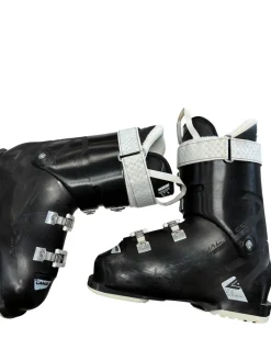 Used Lange RX80 LV Womens DH Ski Boot Black 255 MP - M07.5 - W08.5