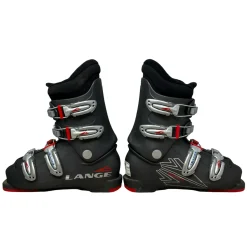 Used Lange SKI BOOTS Boys DH Ski Boot Grey 225 MP - J04.5 - W5.5