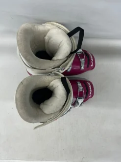 Used Lange STARLET 60 Girls DH Ski Boot Purple 195 MP - Y13