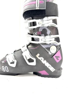 Used Lange SX 80 Womens DH Ski Boot Black 235 MP - J05.5 - W06.5