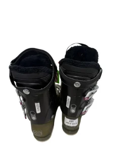 Used Lange SX 80 Womens Ski Boots Green 245 MP - M06.5 - W07.5