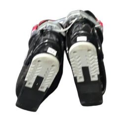 Used Lange T-KID R SKI BOOTS SZ 18.5 Boys DH Ski Boot Black 185 MP - Y12