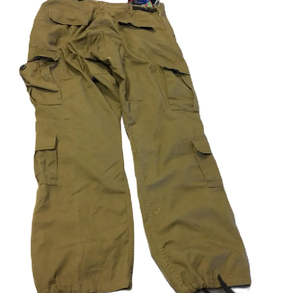 Used Large Paintball Cargo Pants Olive
