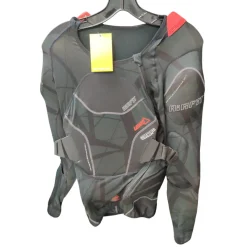 Used LEATT 3DF AIRFIT BODY VEST Bike Shoulder Pads Black Small