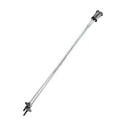 Used LEKI ALU CARBON POLES 48IN Mens DH Ski Pole Grey 120 cm / 48 in