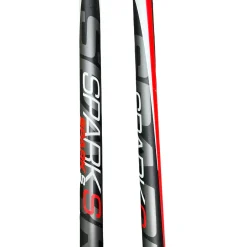 Used LEKI SPARK S Mens DH Ski Pole Black 135 cm / 54 in