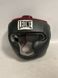 Used LEONE 1947 CS 246 HEADGEAR Boxing Headgear Black MD
