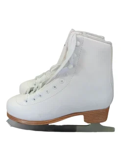 Used LEVYTEMP WomensFigure Skate White Senior 7