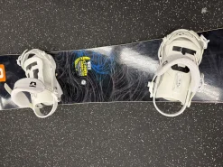 Used LIB BANANA Mens Board/Bindings Black 157 cm