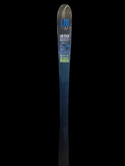 Used LIB TECH 23 RAD 92 Mens Skis Only Black And Carolina Blue 179 cm