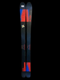 Used LIB TECH 23 RAD 97 Mens Skis Only Black And Red 186 cm