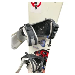 Used Liquid ADVENTURE Boys Board/Binding White 130 cm