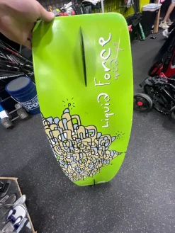 Used Liquid Force WAKE SURFBOARD Surf Wakeboard Grey 104 cm
