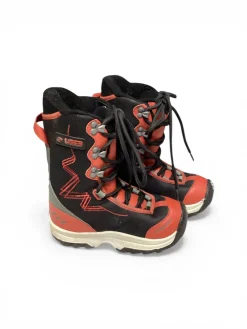 Used Liquid HOT ROD JR Boys Snowboard Boots Red Junior 01