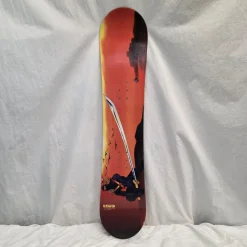 Used Liquid HOT ROD SNOWBOARDS Boys Snowboard Only Orange 114 cm