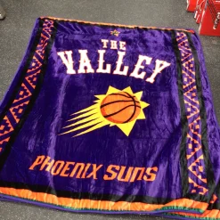 Used LOGO BRANDS PHOENIX SUNS 60X70 BLANKET Outerwear Other A Red Senior