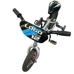 Used LOGO MOTO Cruiser Bike Boys Grey 12