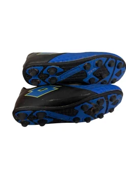 Used Lotto FORZA ELITE 2 JR Soccer Cleats Royal Blue Junior 03.5