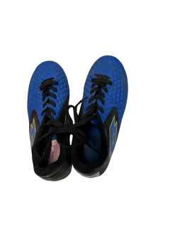 Used Lotto FORZA ELITE 2 JR Soccer Cleats Royal Blue Junior 03.5