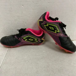 Used Lotto FORZA ELITE 3 Soccer Cleats Pink Youth 12.0