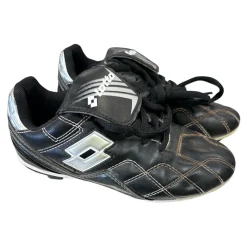 Used Lotto Soccer Cleats Black Junior 01