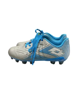 Used Lotto Soccer Cleats Grey Youth 13.0