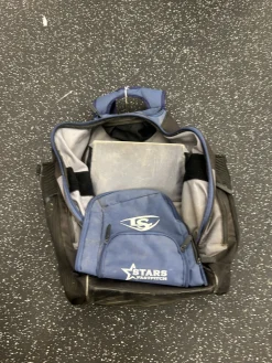Used Louisville Slugger BAT BAG BB/SB Player Carry Bag Navy Blue