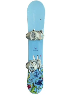 Used LTD MUSE 154 W/MORROW LOTUS BINDINGS Womens Board/Bindings Carolina Blue 154 cm
