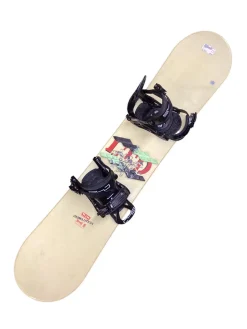 Used LTD REV Boys Snowboard/Binding Yellow 132 cm