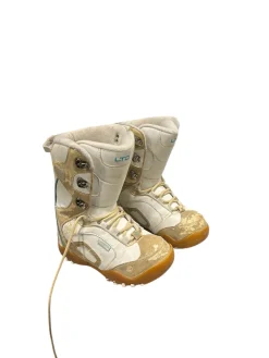Used LTD SNOW Girls Snowboard Boots Almond Junior 05