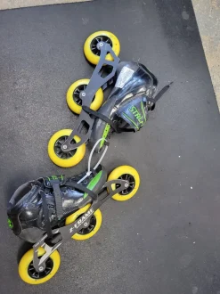 Used LUIGINO B.F.T. STRUT Senior 7 Inline Skates - Racing