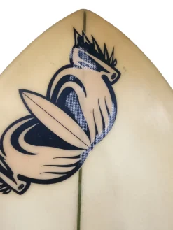 Used M. SHANNAHAN Surfboard Yellow 6Ft 1In