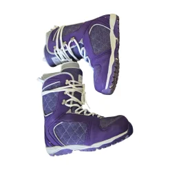 Used M3 WOMENS SNOWBOARD BOOTS SZ 10 Womens Snowboard Boots Purple Senior 10
