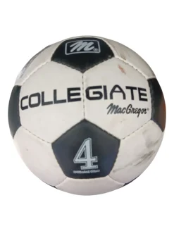 Used MacGregor COLLEGIATE All Size Soccer Ball White 5