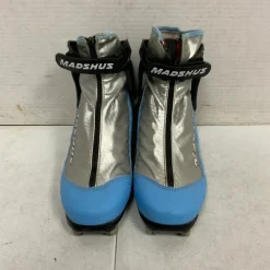 Used Madshus Womens NNN XC Ski Boots Royal Blue W 07-07.5 / JR 05.5-06