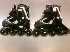 Used MAMMYGOL Racing Inline Skates Black Youth 11.0