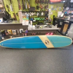Used MARK MARTINSON Surfboard Royal Blue 10Ft