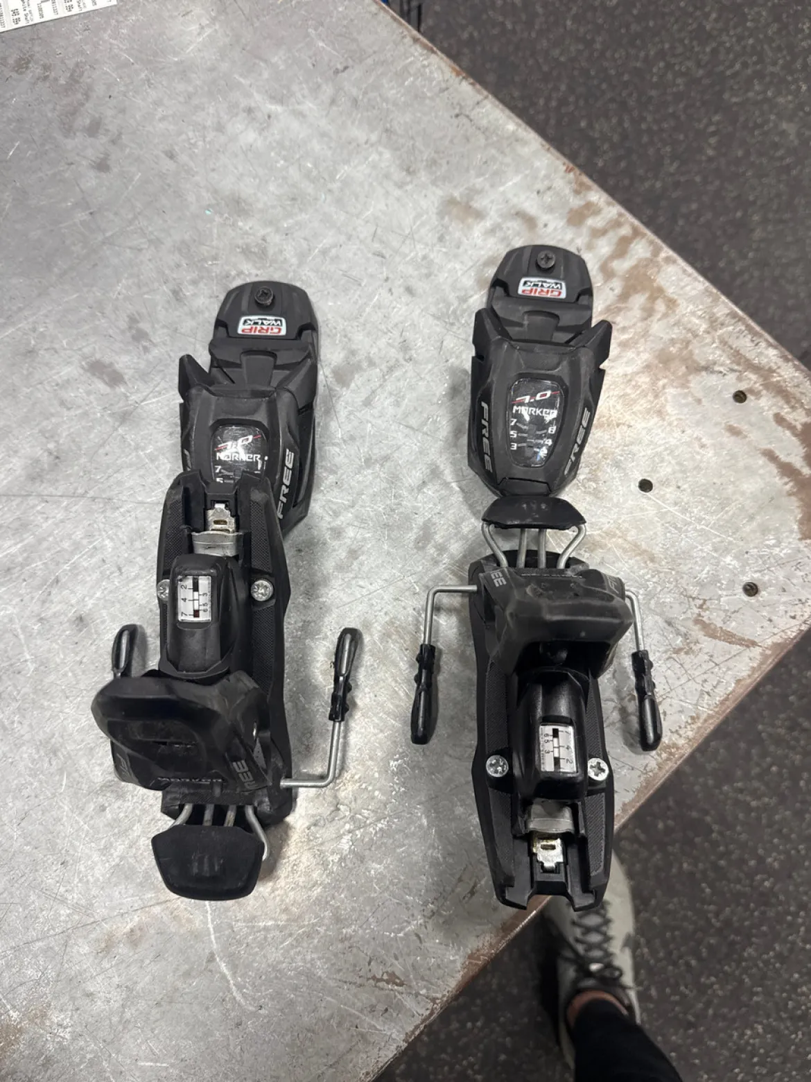 Used Marker FREE Womens DH Bindings Black