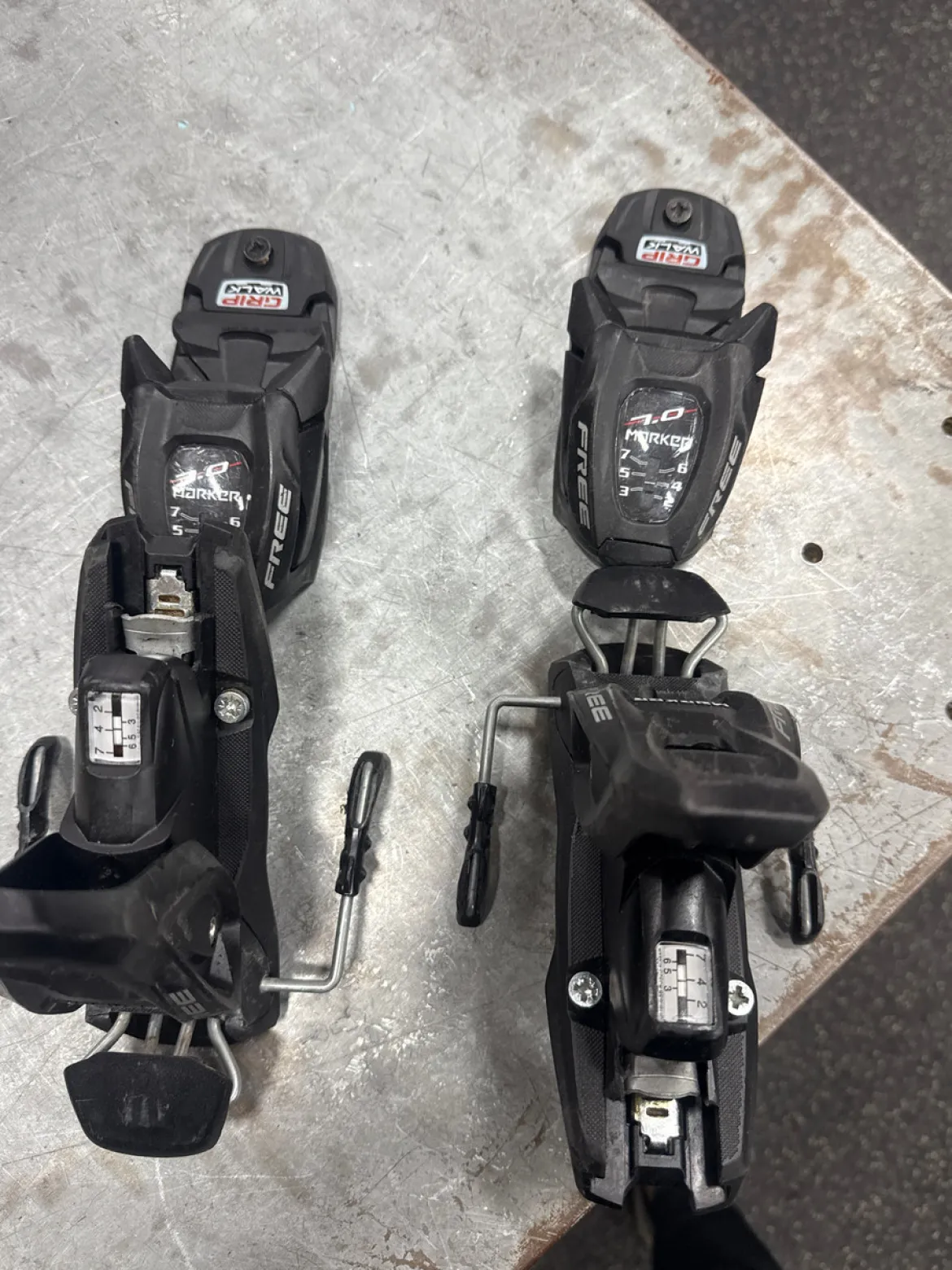 Used Marker FREE Womens DH Bindings Black