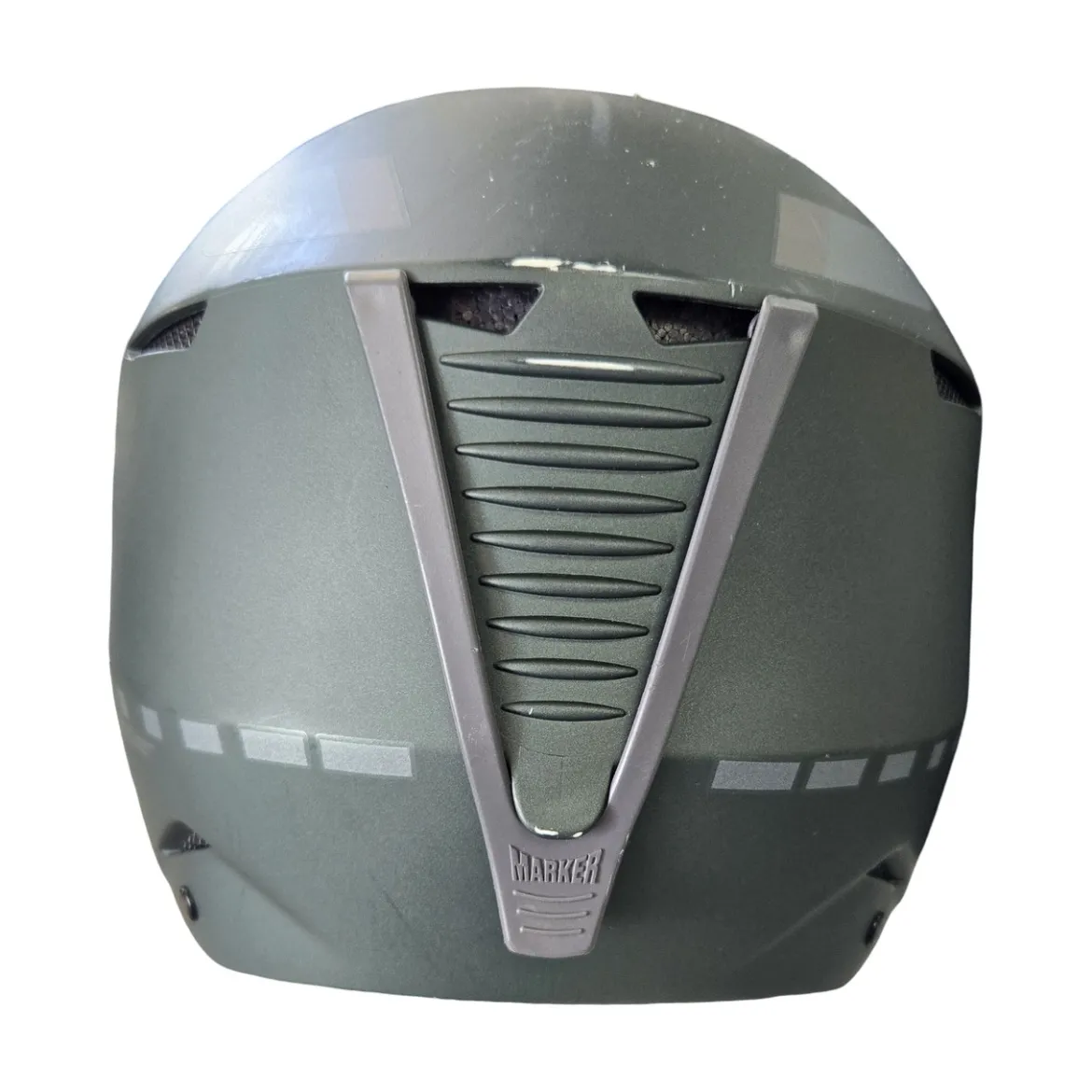 Used Marker RATTLER SM HELMET Snowsport Helmet Adult Dark Green SM