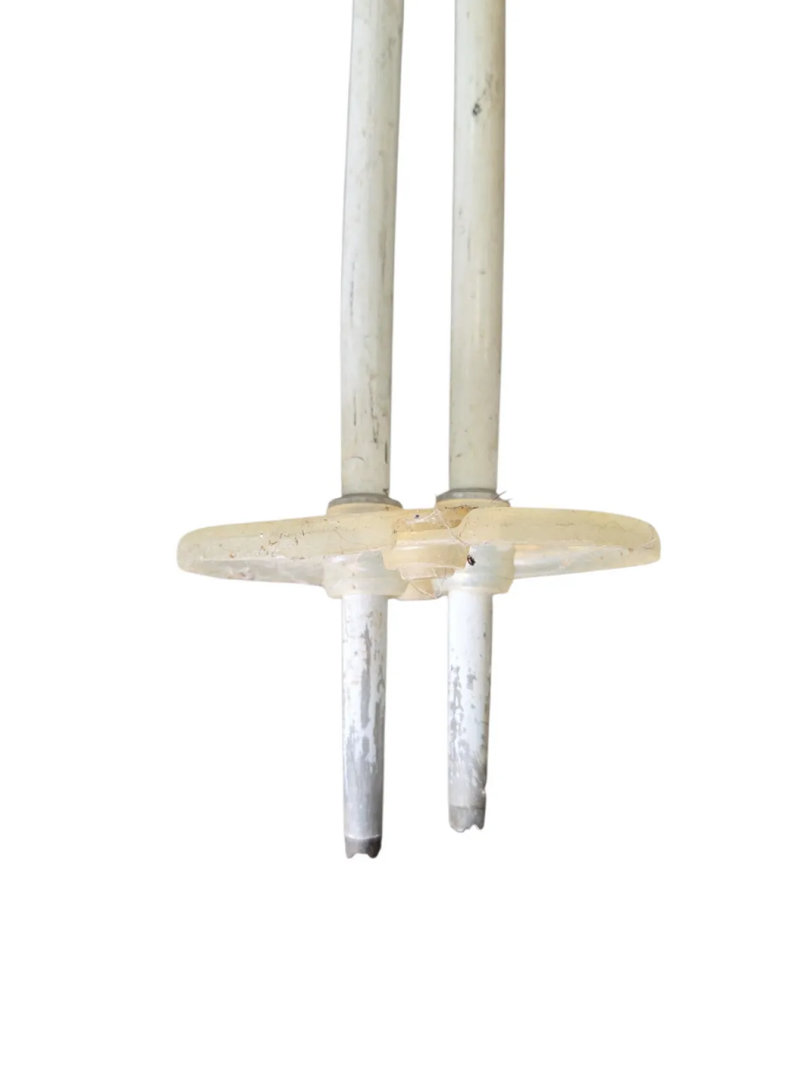 Used Marker TWIN CAM CLASSIC Womens DH Ski Pole White 115 cm / 46 in