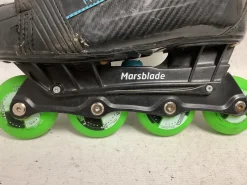 Used MARSBLADE FMT ONE Roller Hockey Skates Black Senior 7