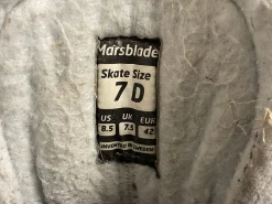 Used MARSBLADE FMT ONE Roller Hockey Skates Black Senior 7