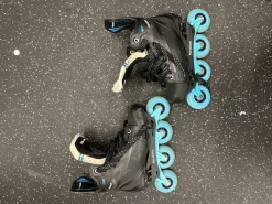 Used MARSBLADE R1 TEAM Roller Hockey Skates Black Junior 06