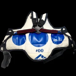 Used Martial Arts Chest Guard White Junior