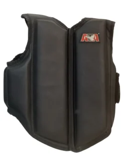 Used Martial Arts Chest Guard Black MD