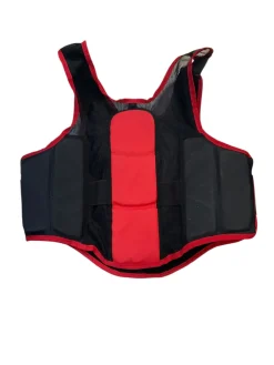 Used Martial Arts Chest Guard Black SM